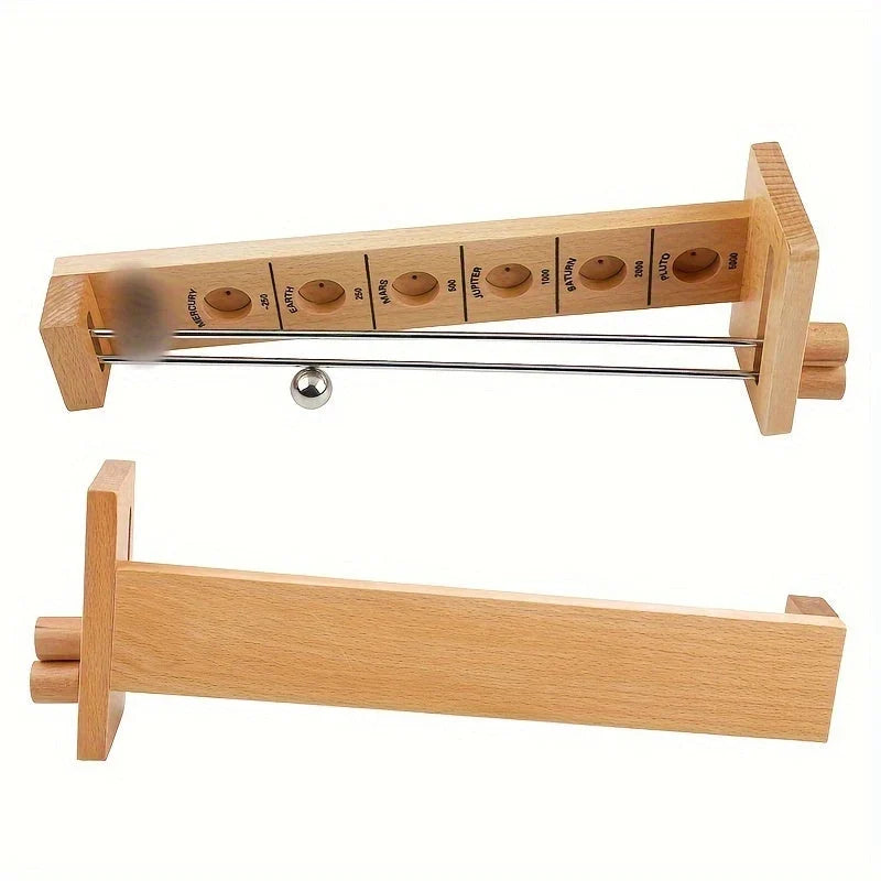 Galactic Target Game: Portable Wooden Fun for All Ages