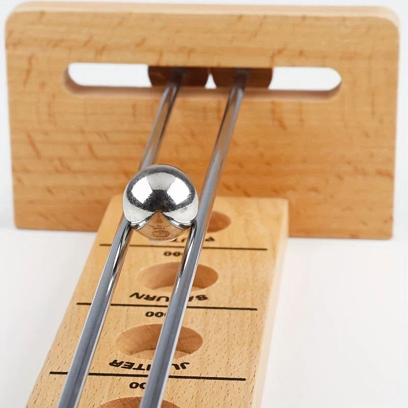 Galactic Target Game: Portable Wooden Fun for All Ages