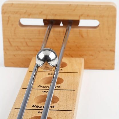 Galactic Target Game: Portable Wooden Fun for All Ages
