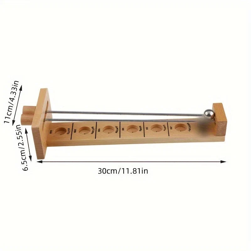 Galactic Target Game: Portable Wooden Fun for All Ages