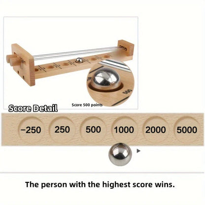 Galactic Target Game: Portable Wooden Fun for All Ages