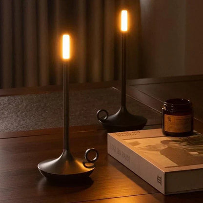 Elegant USB Rechargeable Dimmable Table Lamp