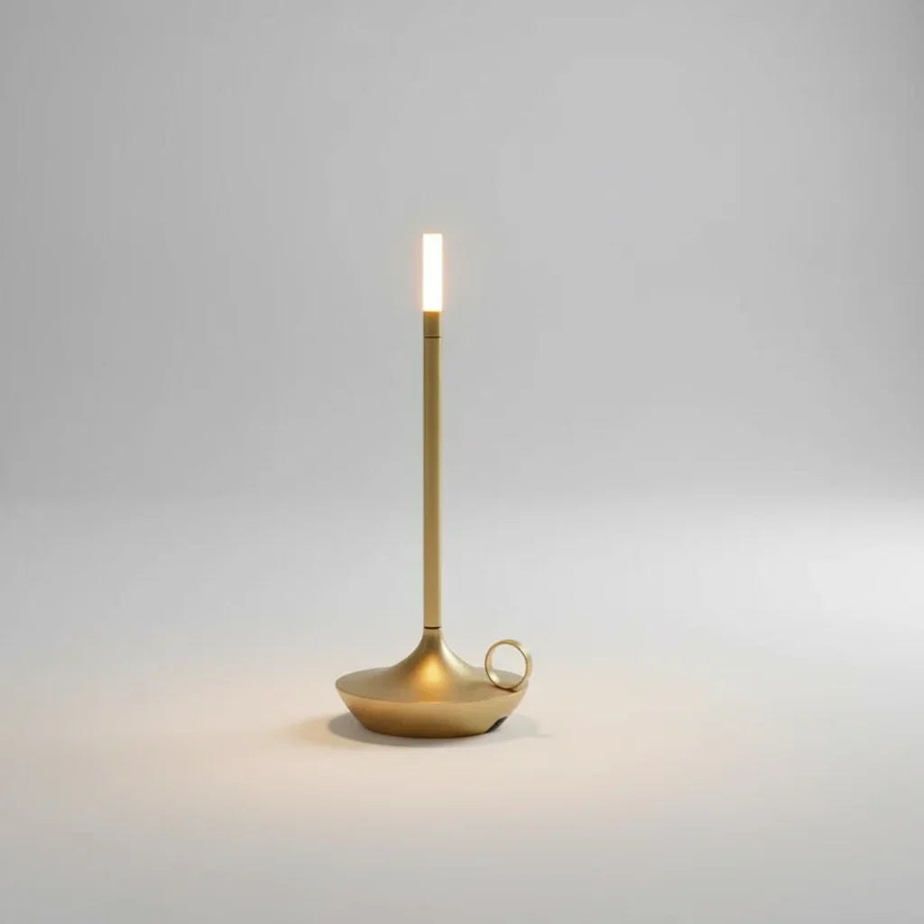 Elegant USB Rechargeable Dimmable Table Lamp