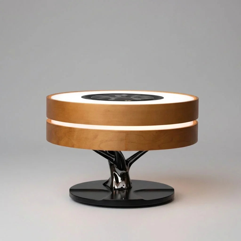 Smart Lamp with Wireless Charging and Bluetooth Audio