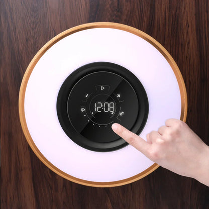 Smart Lamp with Wireless Charging and Bluetooth Audio