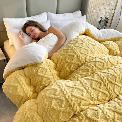 Luxurious Dual-Sided Weighted Blanket for Ultimate Relaxation