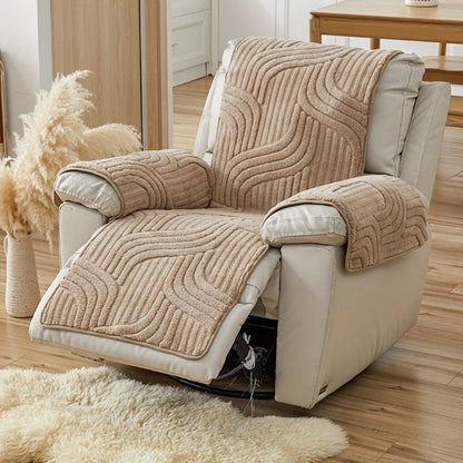 Luxurious Microfiber Non-Slip Recliner Protector (22 x 79 in)