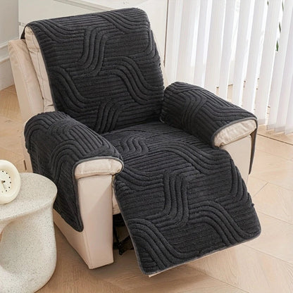 Luxurious Microfiber Non-Slip Recliner Protector (22 x 79 in)