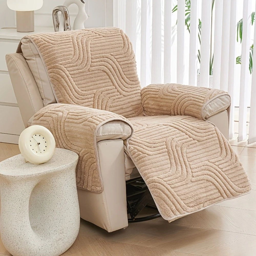 Luxurious Microfiber Non-Slip Recliner Protector (22 x 79 in)