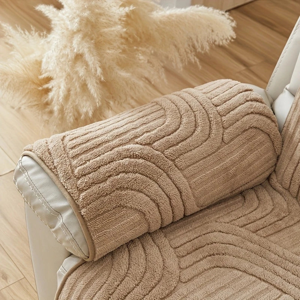 Luxurious Microfiber Non-Slip Recliner Protector (22 x 79 in)
