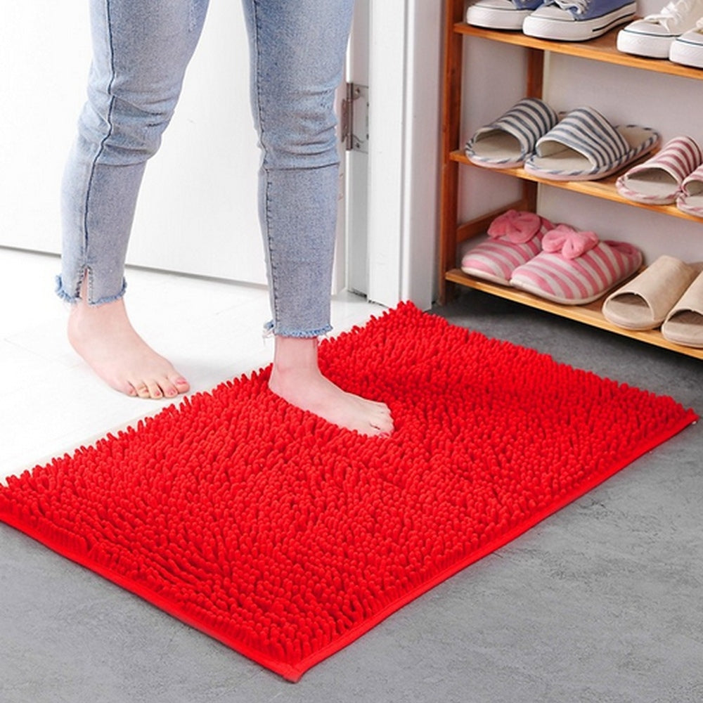 Luxuriously Soft Water-Absorbing Memory Foam Bath Rug