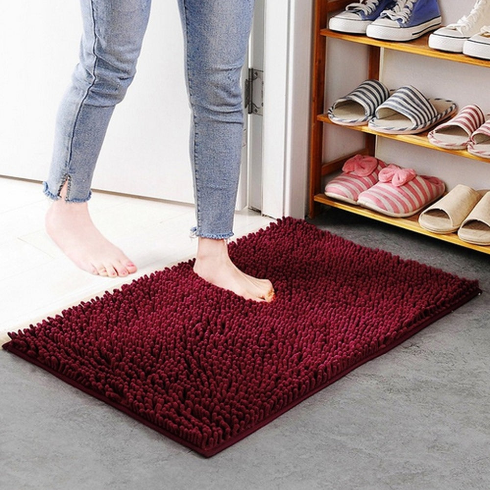 Luxuriously Soft Water-Absorbing Memory Foam Bath Rug