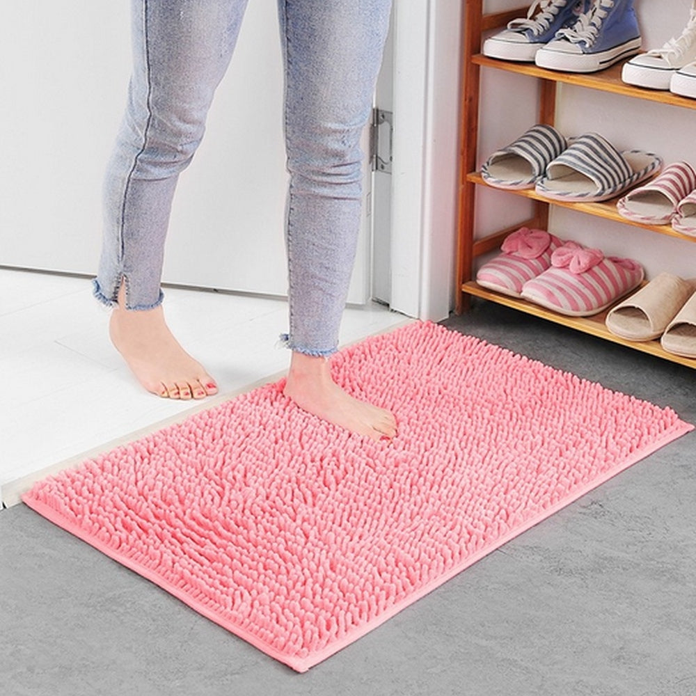 Luxuriously Soft Water-Absorbing Memory Foam Bath Rug
