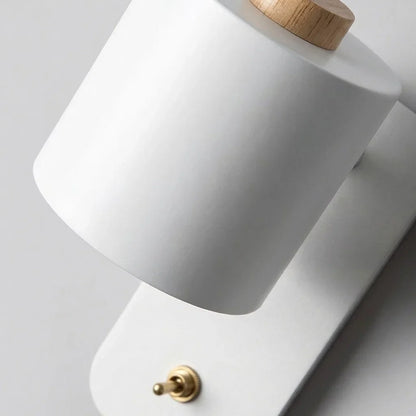 Modern LED Wall Light with Built-In Switch for Cozy Spaces