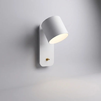 Modern LED Wall Light with Built-In Switch for Cozy Spaces