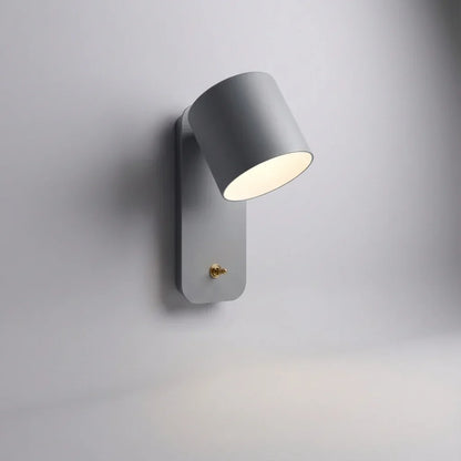 Modern LED Wall Light with Built-In Switch for Cozy Spaces