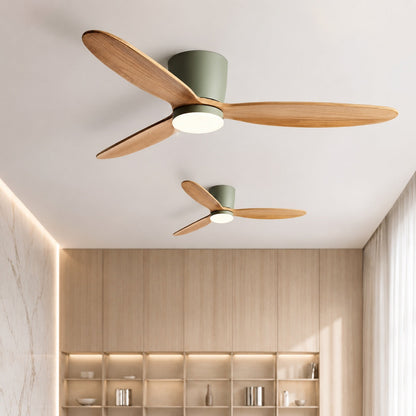 Sleek 6-Speed Ceiling Fan with Integrated LED Lighting