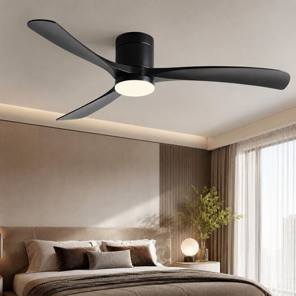 Ultra-Quiet Energy-Efficient Ceiling Fan with LED Lighting