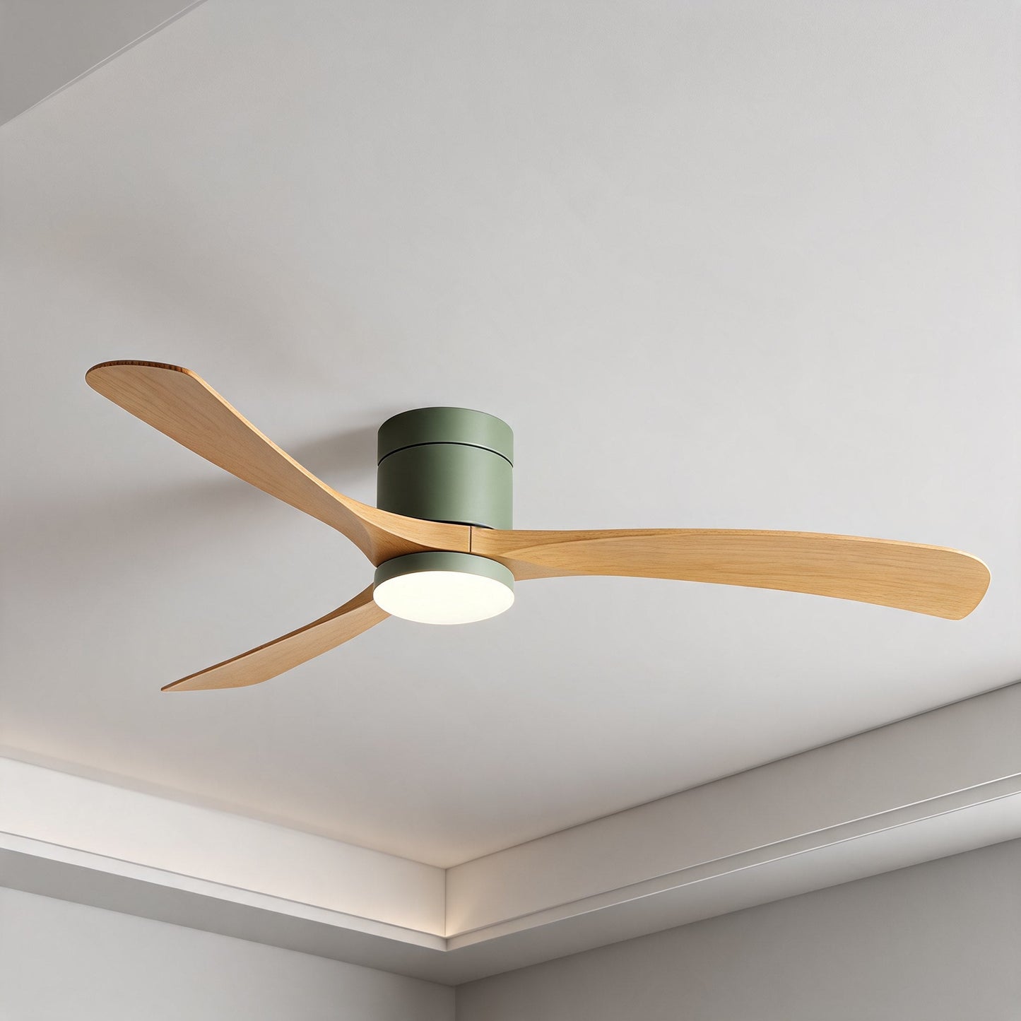 Ultra-Quiet Energy-Efficient Ceiling Fan with LED Lighting