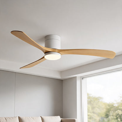 Ultra-Quiet Energy-Efficient Ceiling Fan with LED Lighting