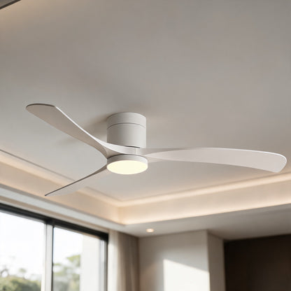 Ultra-Quiet Energy-Efficient Ceiling Fan with LED Lighting