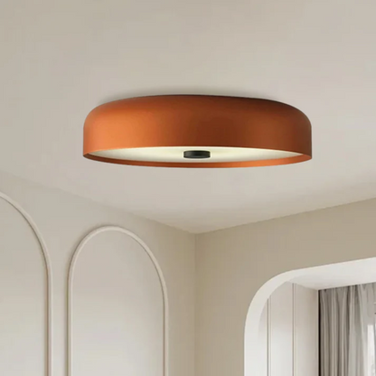 Wool-Inspired Dimmable LED Ceiling Light Fixture (15 x 3.15 in)