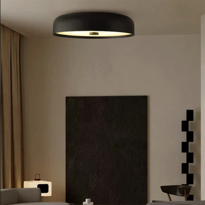 Wool-Inspired Dimmable LED Ceiling Light Fixture (15 x 3.15 in)