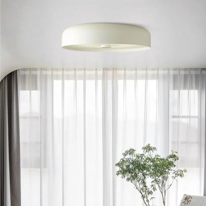 Wool-Inspired Dimmable LED Ceiling Light Fixture (15 x 3.15 in)