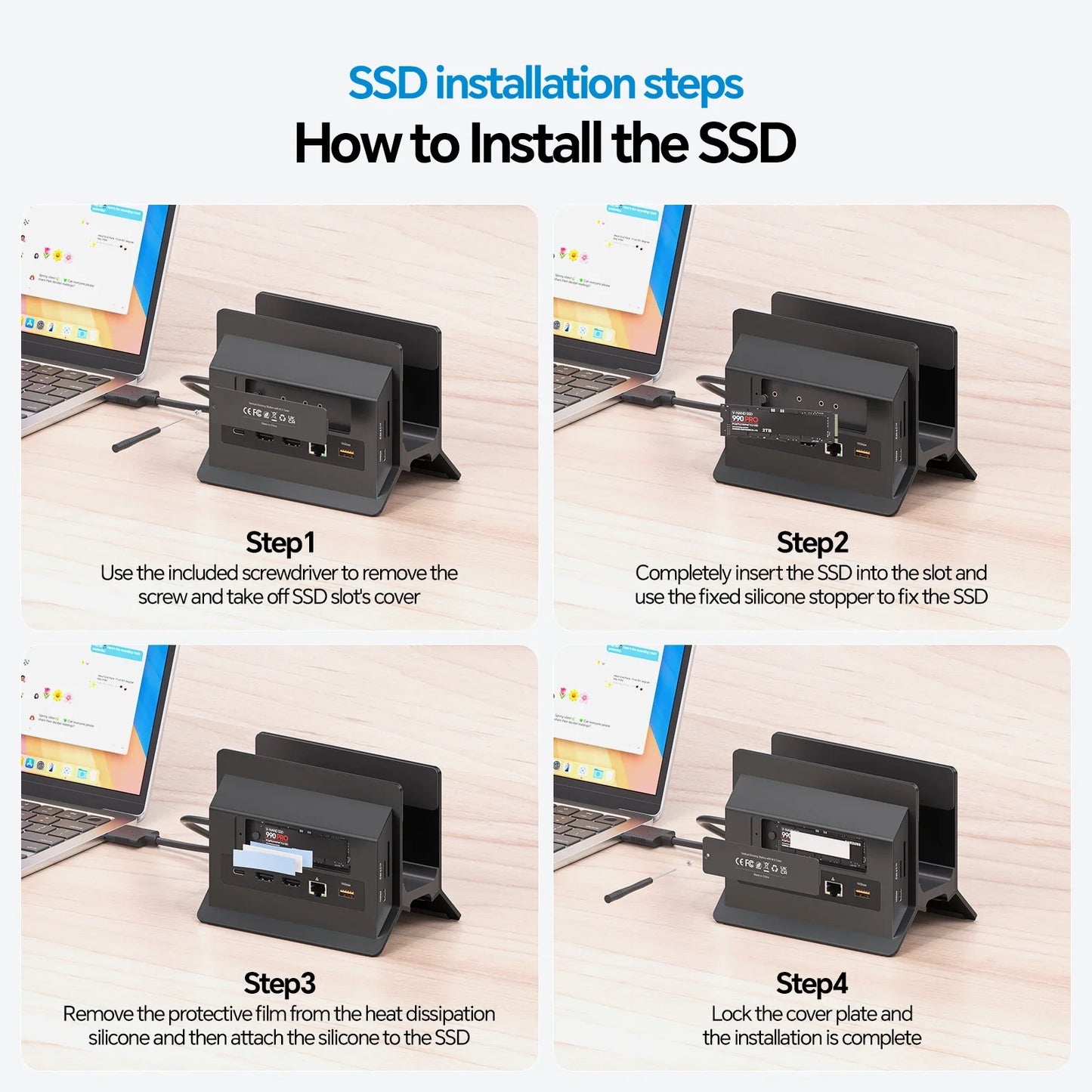 Multi-Device Charging Docking Station