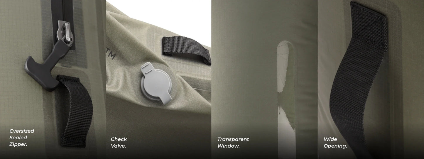 Vacuum Sealed Compression Backpack for Travel