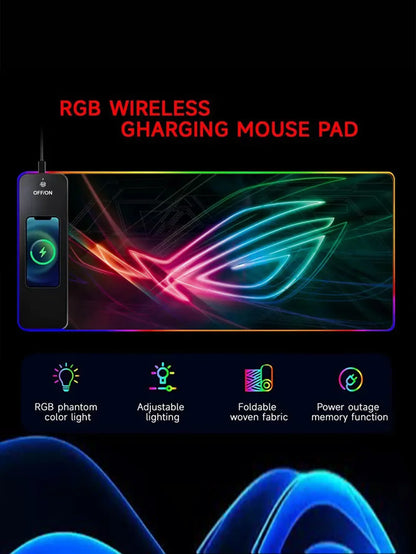 15W RGB Wireless Charging Pad for Enhanced Illumination