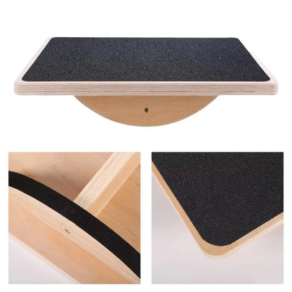 Balance Board for Rocking - Wooden Design