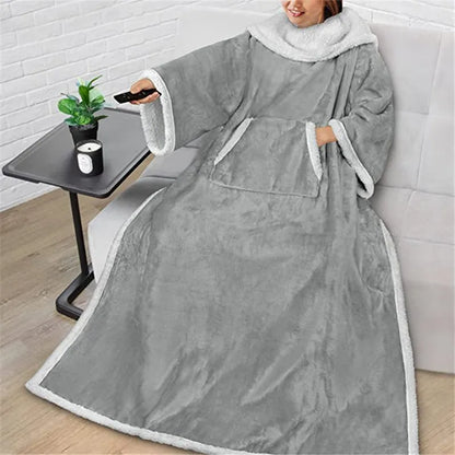 Cozy Wearable Fleece Blanket