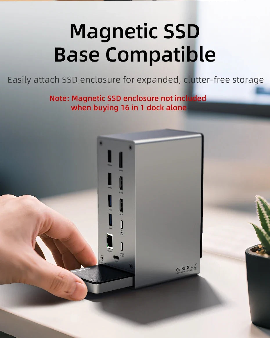 16-in-1 Multiport Docking Station
