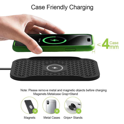 Silicone Charging Pad for Cars – Non-Slip Design