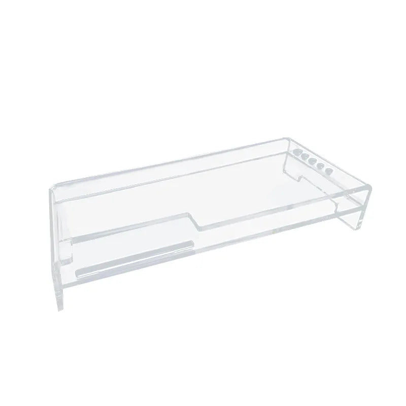 Monitor Stand Made of Acrylic with Built-in Storage