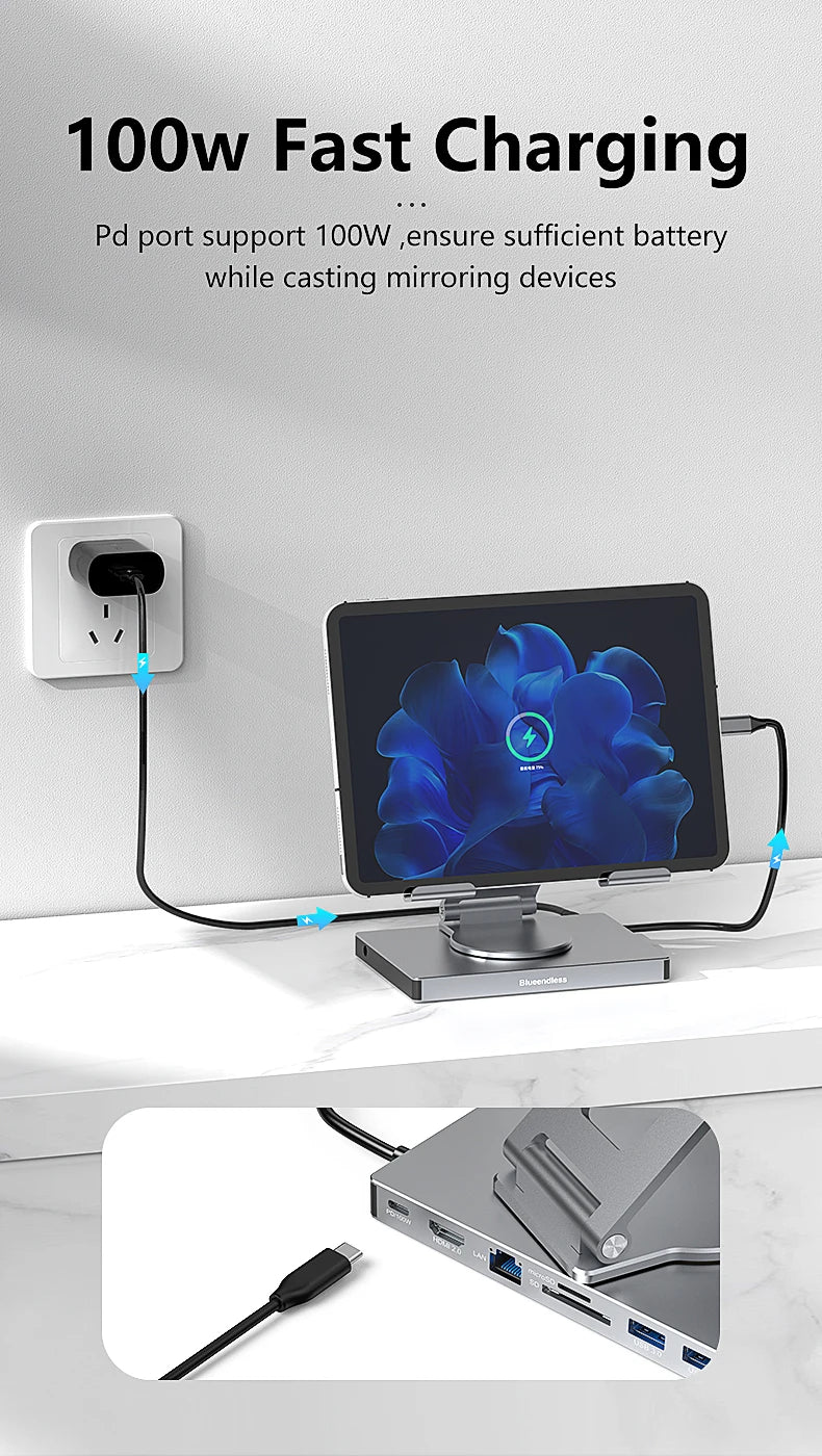 9-in-1 Multiport Docking Station