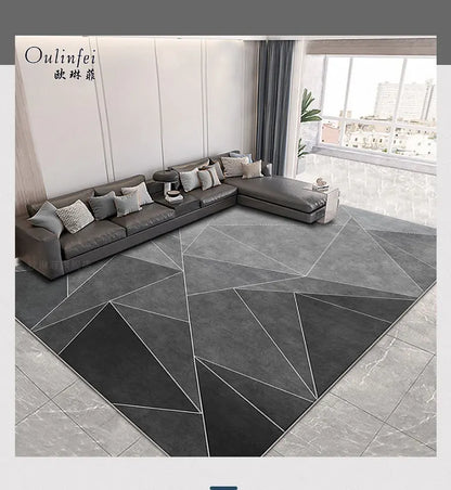 Contemporary Area Rug for Home Office or Study Room