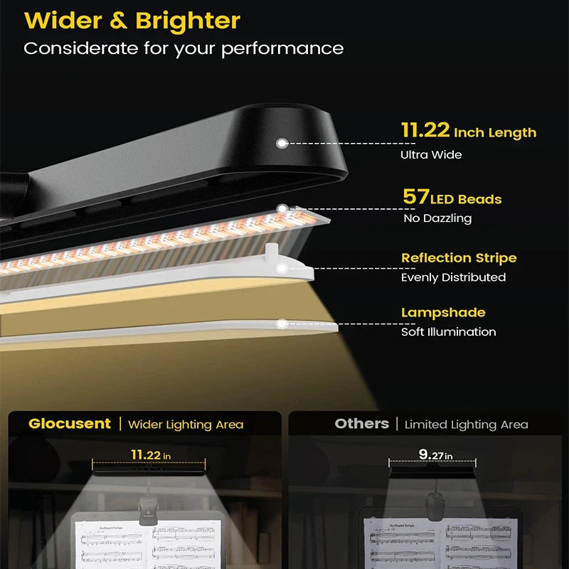 Music Stand Light with 56 LEDs