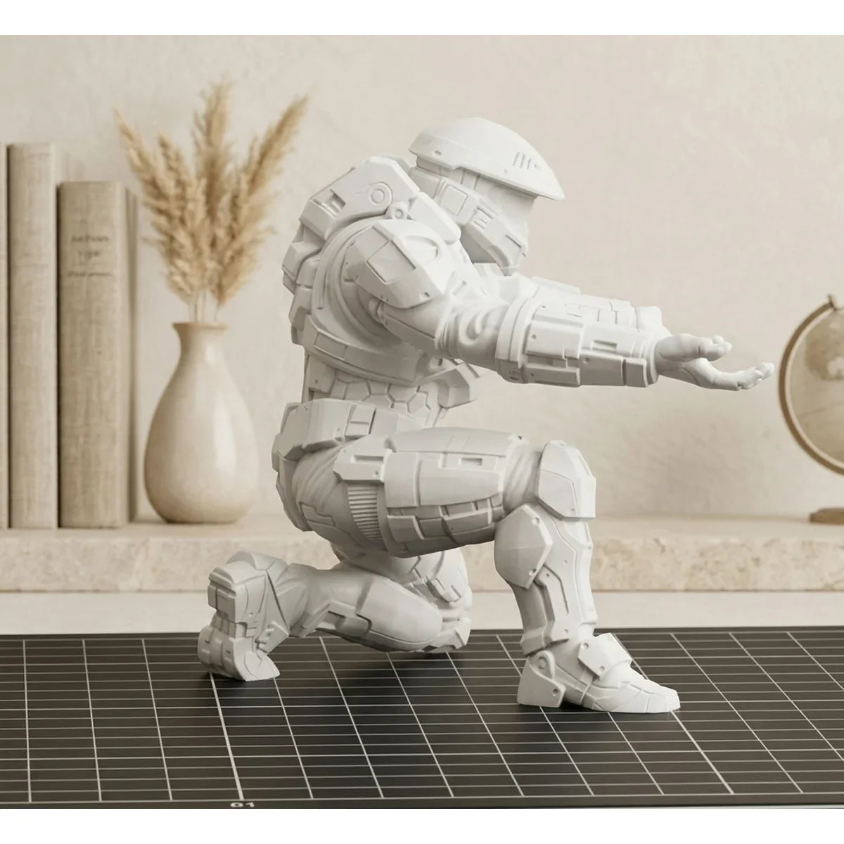 Pen Holder Shaped Like a Soldier – 3D Printed Design