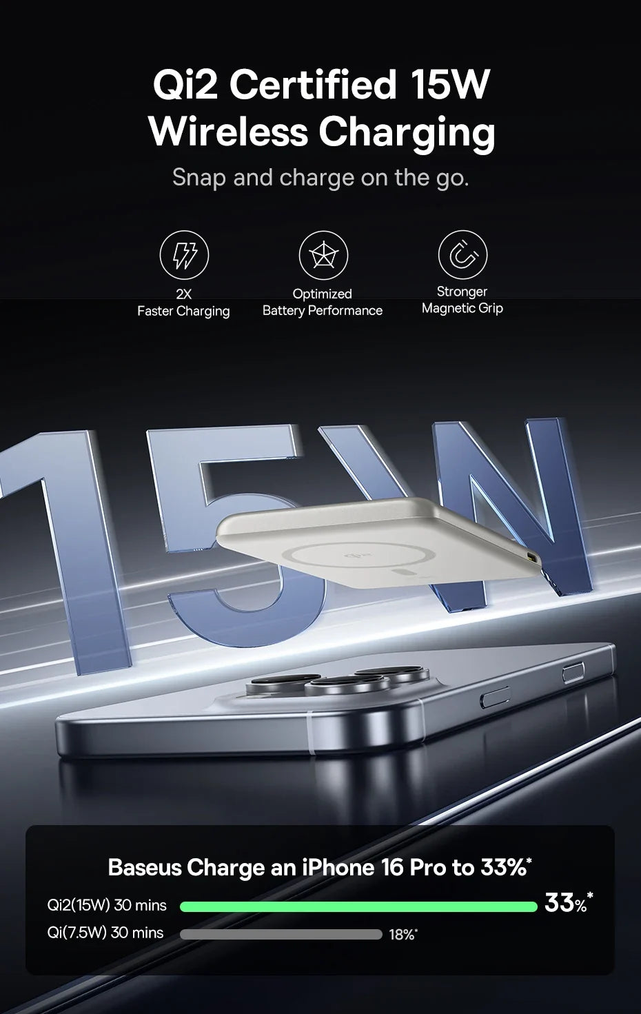 5000mAh Wireless Charger Portable Power Bank