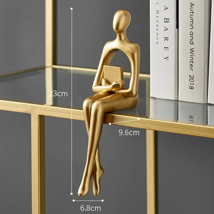 Lustrous Harmony Modern Art Sculptures