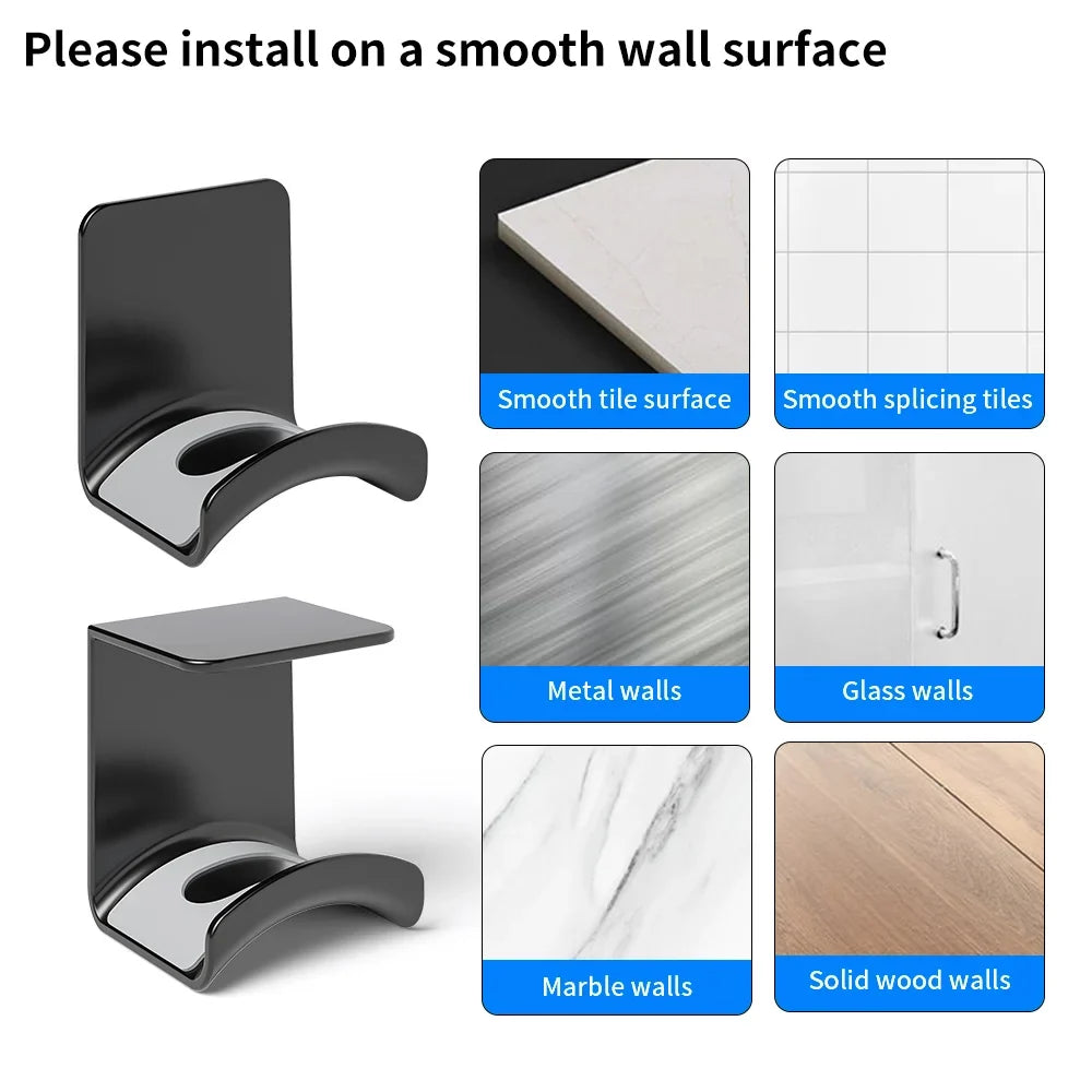 Wall-Mounted Holder for Headphones