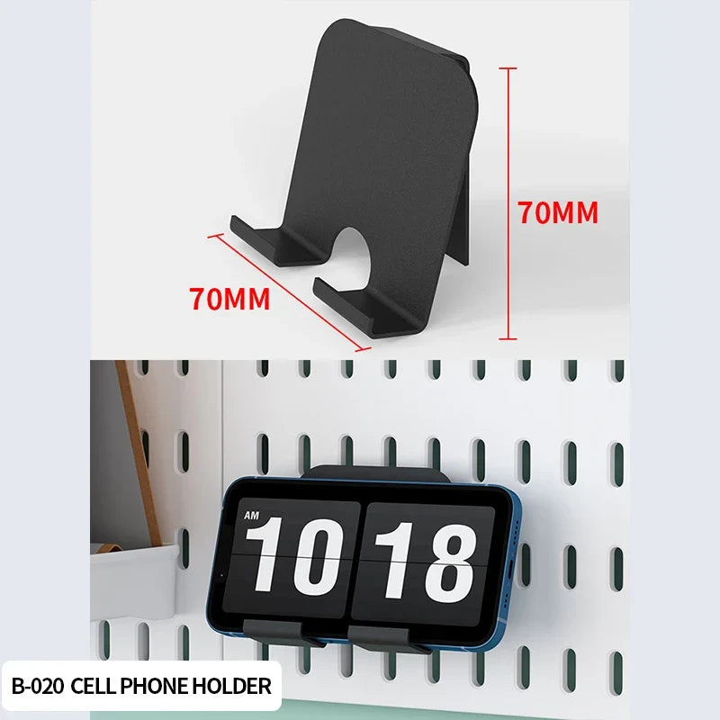 Vertical Pegboard Organizer for Desk Use