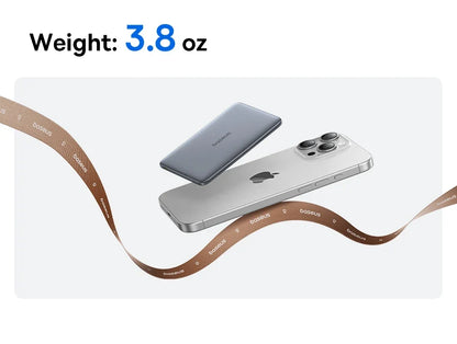 5K MagSafe Power Bank - Slim Portable Charger