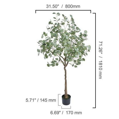 Olive Tree Decoration with Stable Base