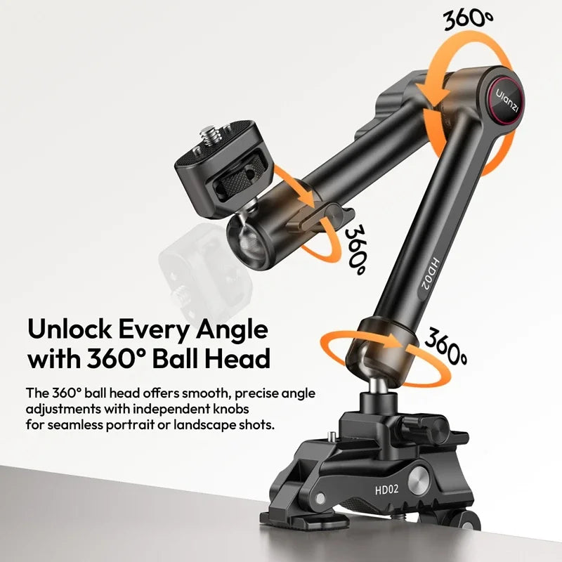 HD02 Adjustable Arm Kit for Cameras and Accessories