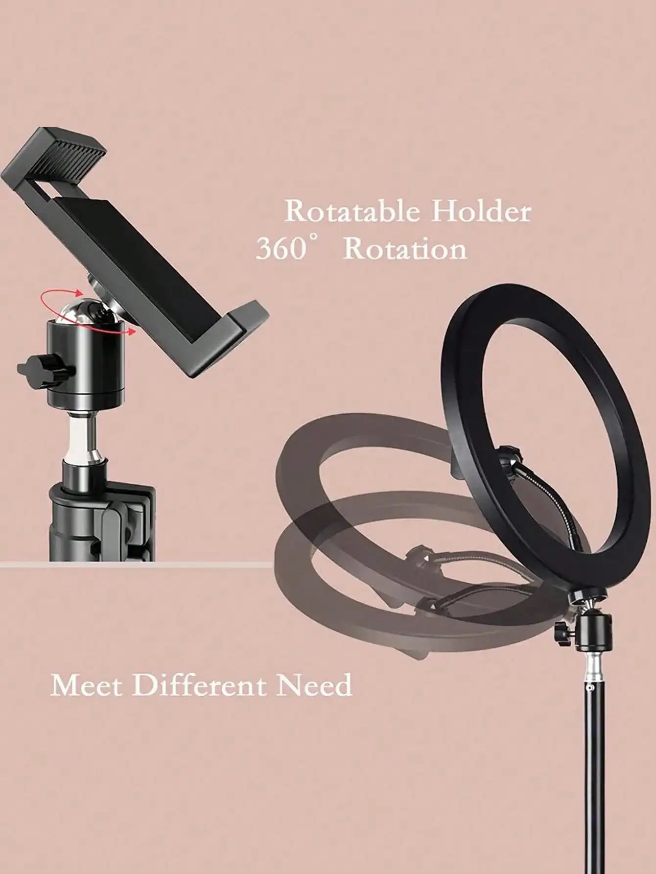 Ring Light with 110cm Tripod Stand