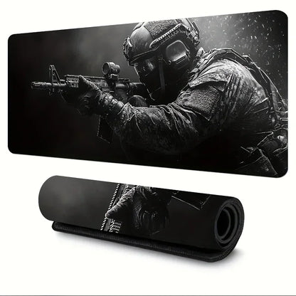 Tactical Soldiers Gaming Mouse Pad - XXL Size