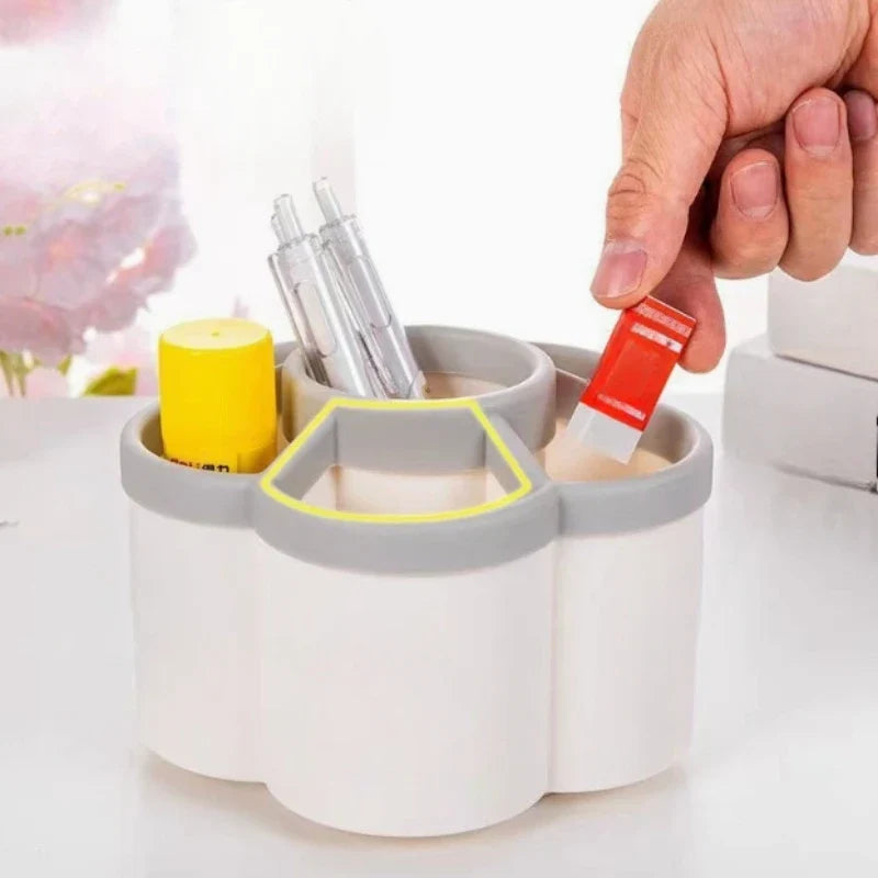 Desktop Pen Organizer with 360-Degree Rotation
